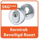 slotenmaker den haag Kerntrek Beveiliging Rozet Aluminium SKG